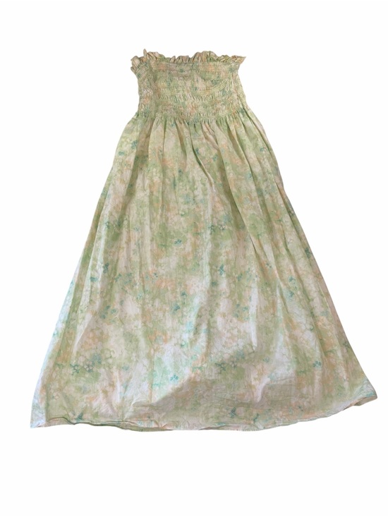 H&M Dresses & Skirts - H&M Pastel Green Floral Smocked Maxi Dress